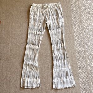 Roxy Flare Cotton Beach Pants - size medium
